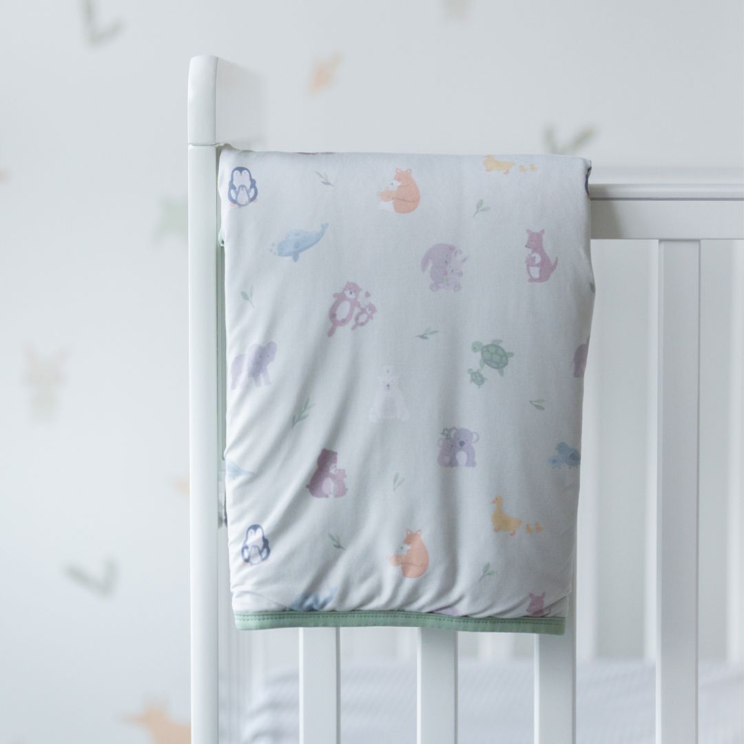 Cosy Blanket (Quilted) - By Your Side (Sage)
