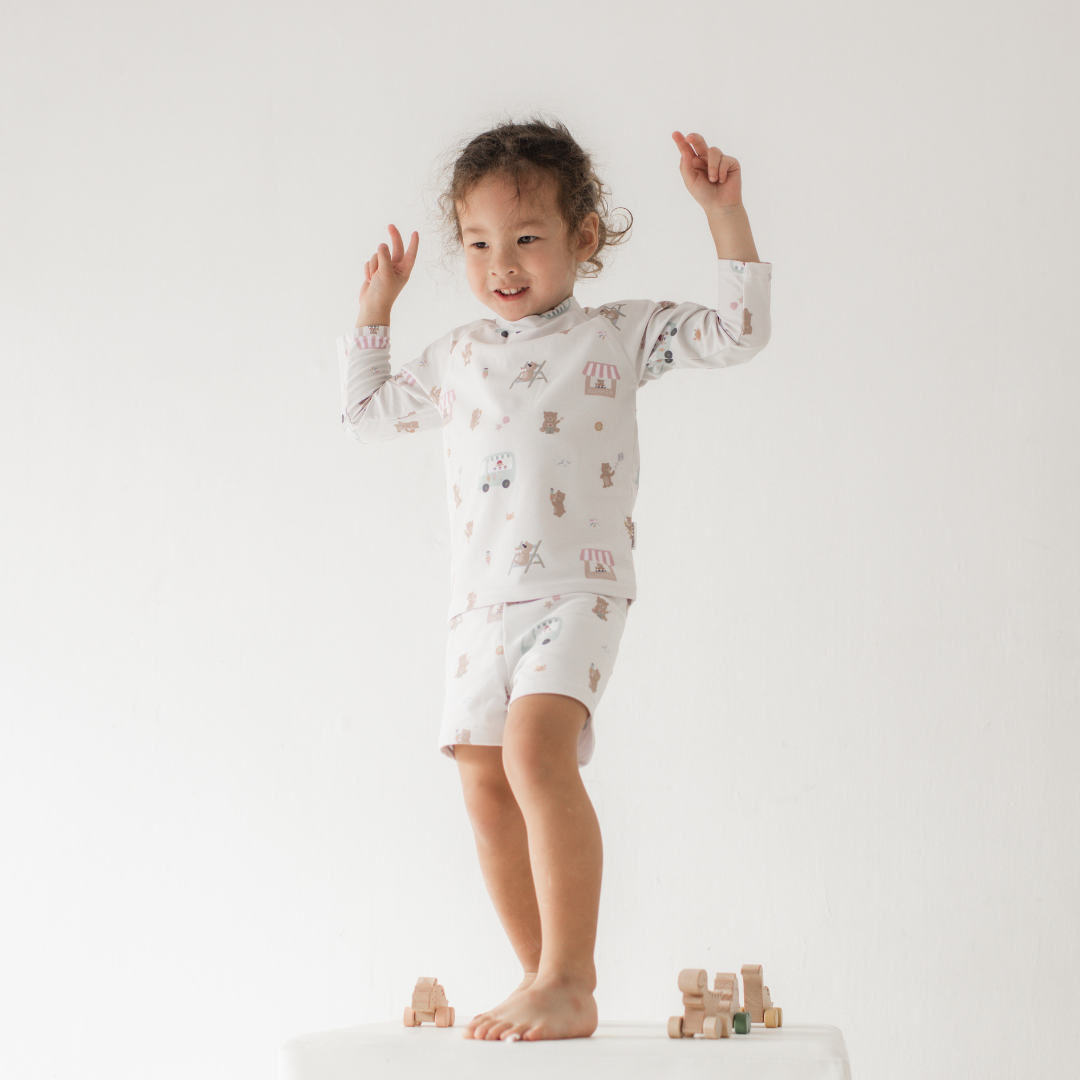 Long Sleeve Two-Piece - Summer Adventures