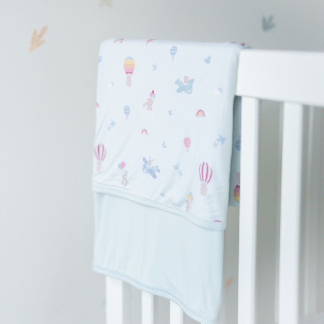 Bundle - Up, Up, & Away | Blanket + Backpack + Wet Bag