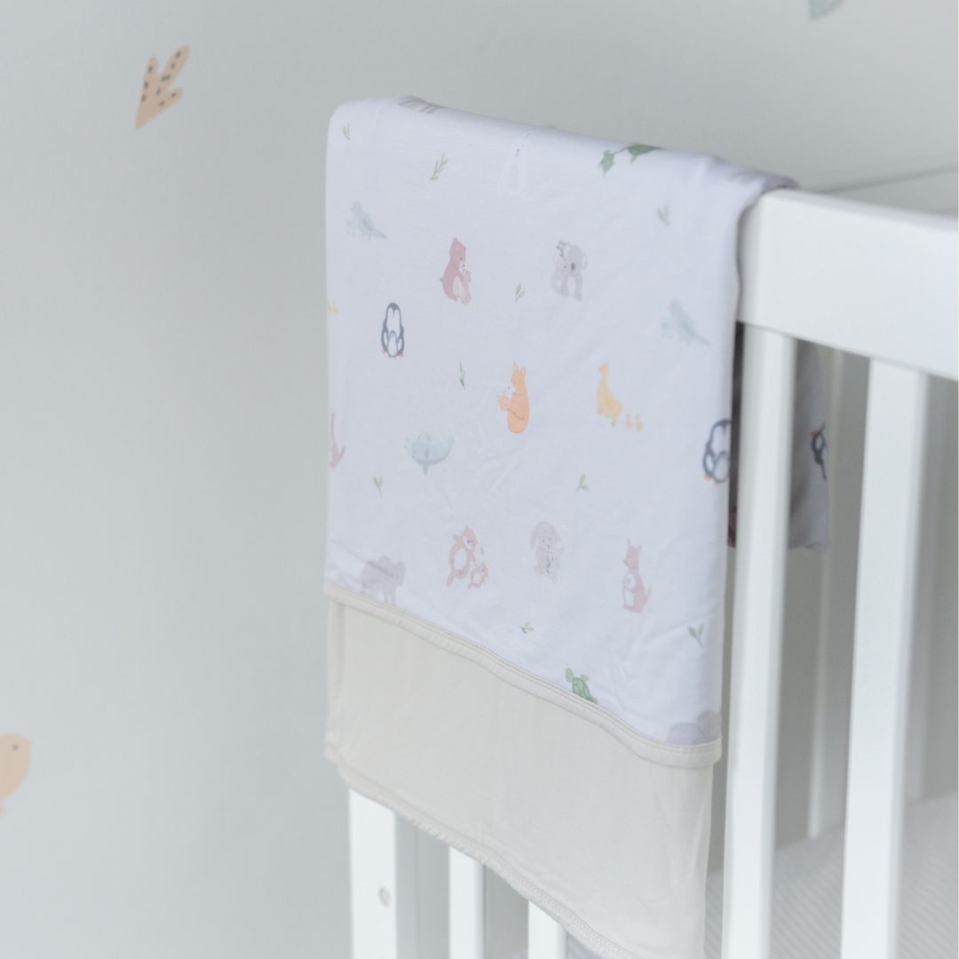 Bundle - By Your Side (Oatmeal) | Blanket + Backpack + Wet Bag