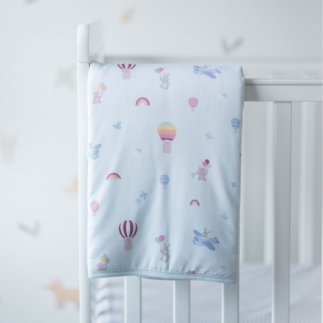 Cosy Blanket (Quilted) - Up, Up, & Away!