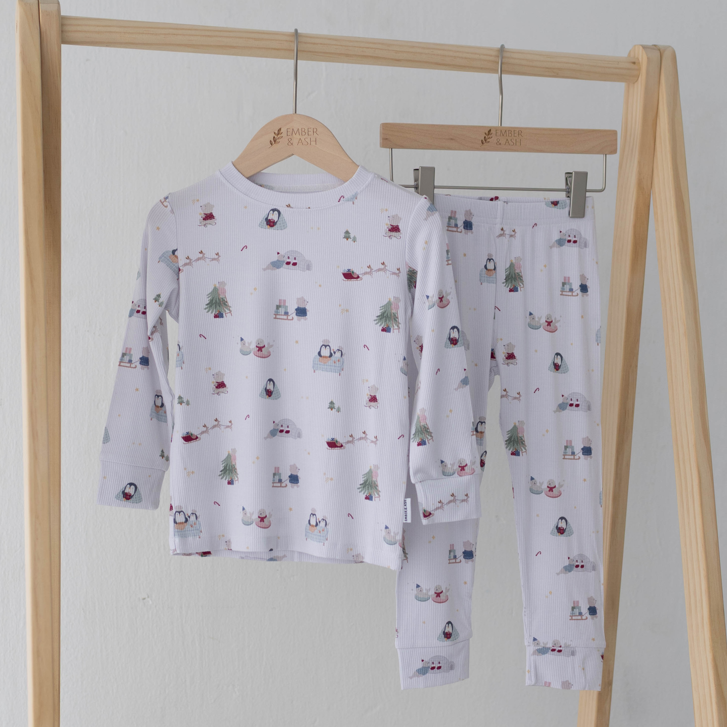 Long Sleeve PJ Set - Merry Little Moments