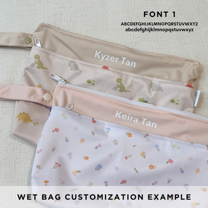 Wet Bag - Love, Lights, & Cosy Nights (Teal)