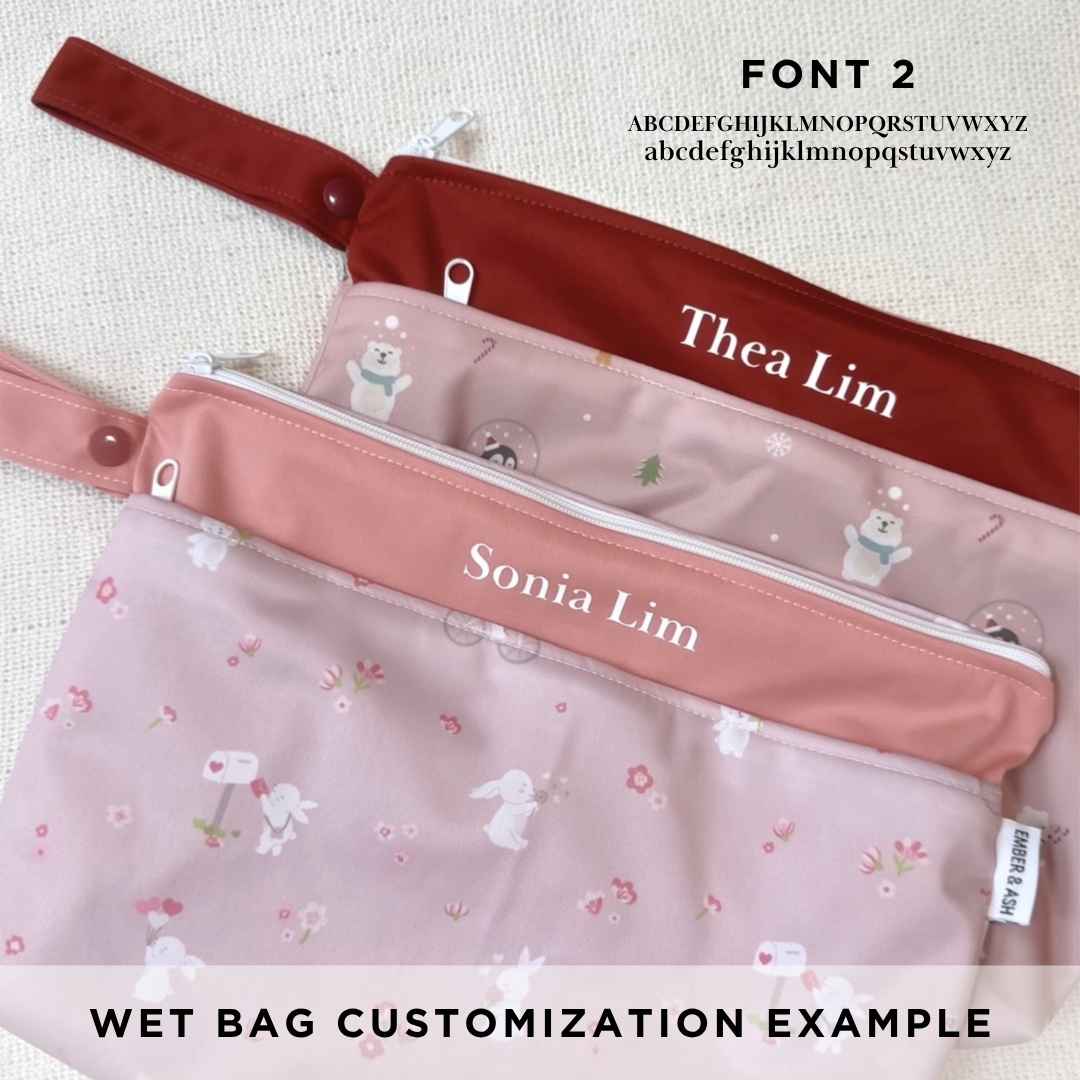 Wet Bag - Love, Lights, & Cosy Nights (Teal)