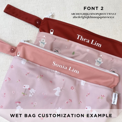 Wet Bag - Love, Lights, & Cosy Nights (Teal)