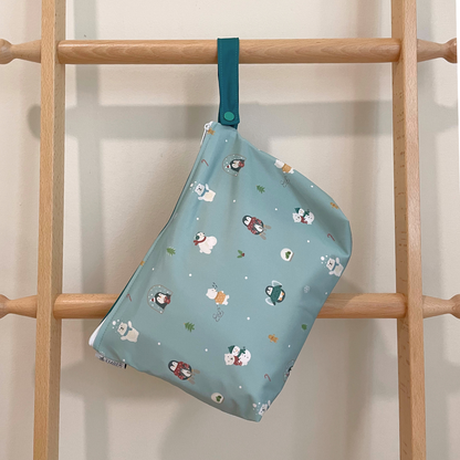 Wet Bag - Love, Lights, & Cosy Nights (Teal)