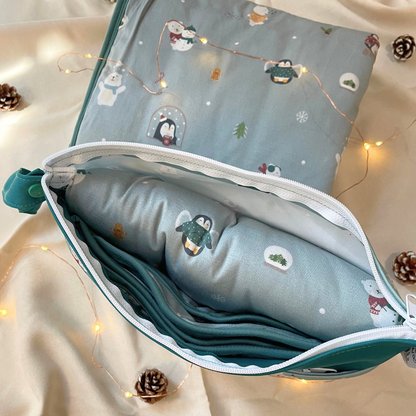 Wet Bag - Love, Lights, & Cosy Nights (Teal)