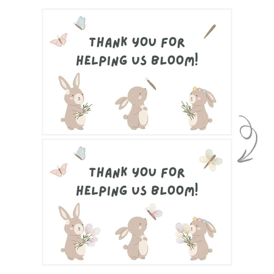 [Free Printables] Teacher's Day DIY Fingerprint Cards