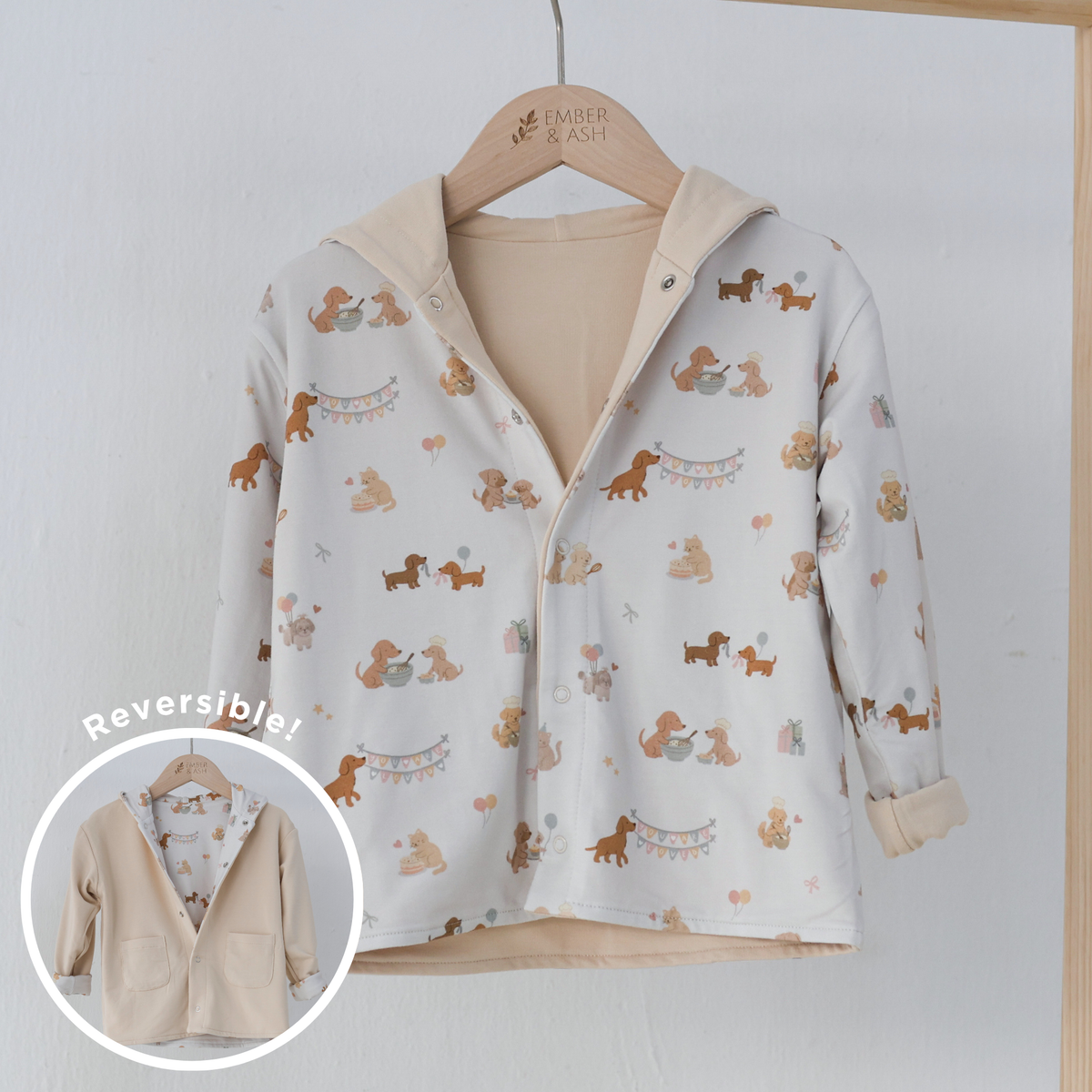 Reversible Jacket - You Are Loved [UPDATED FIT]