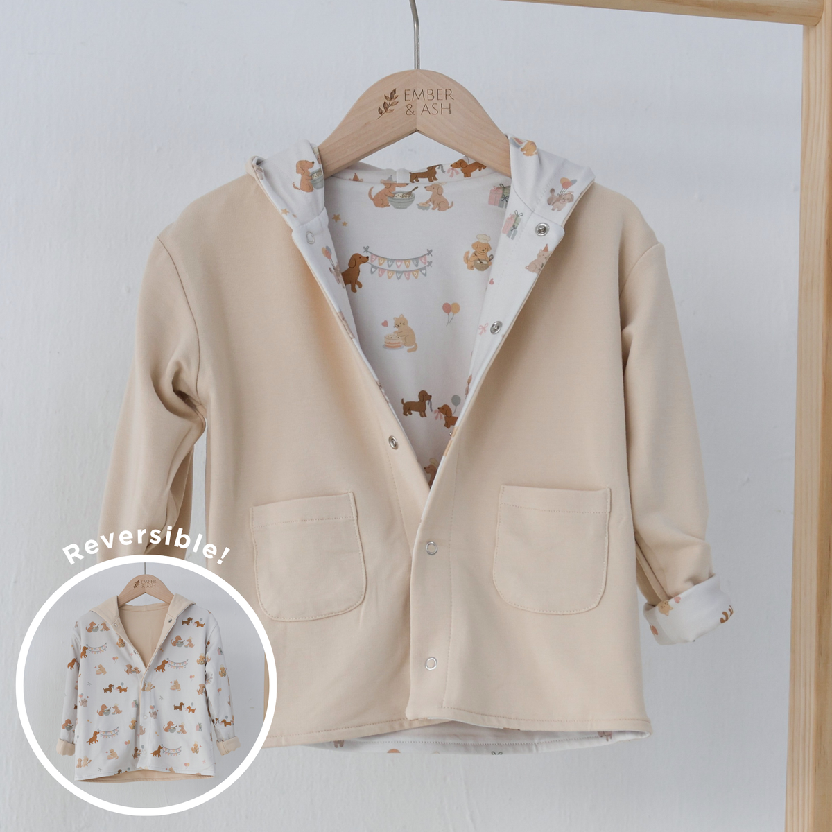 Reversible Jacket - You Are Loved [UPDATED FIT]