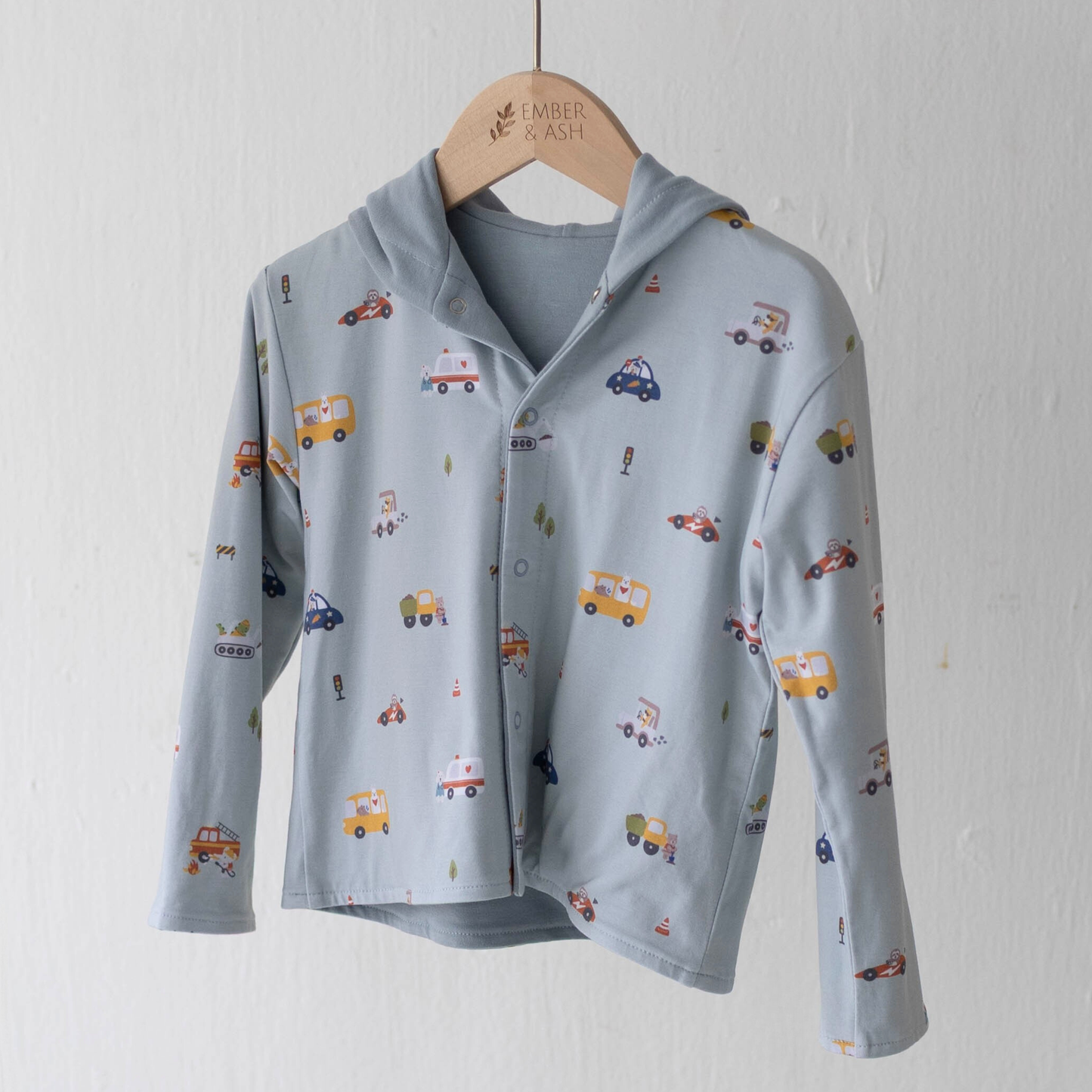 Reversible Jacket - Wonder Wheels