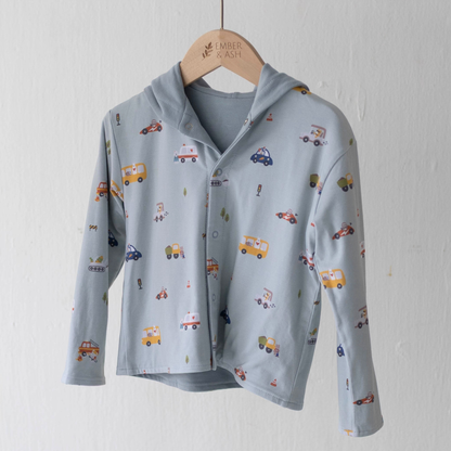 Reversible Jacket - Wonder Wheels