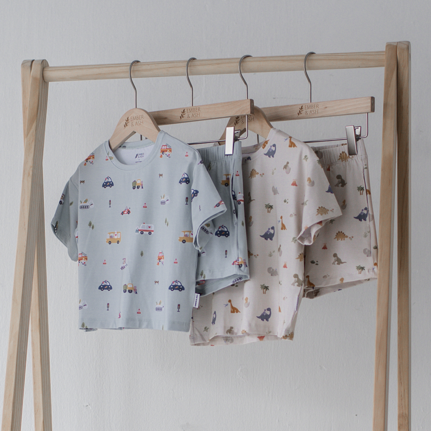 Oversized Tee & Shorts Set