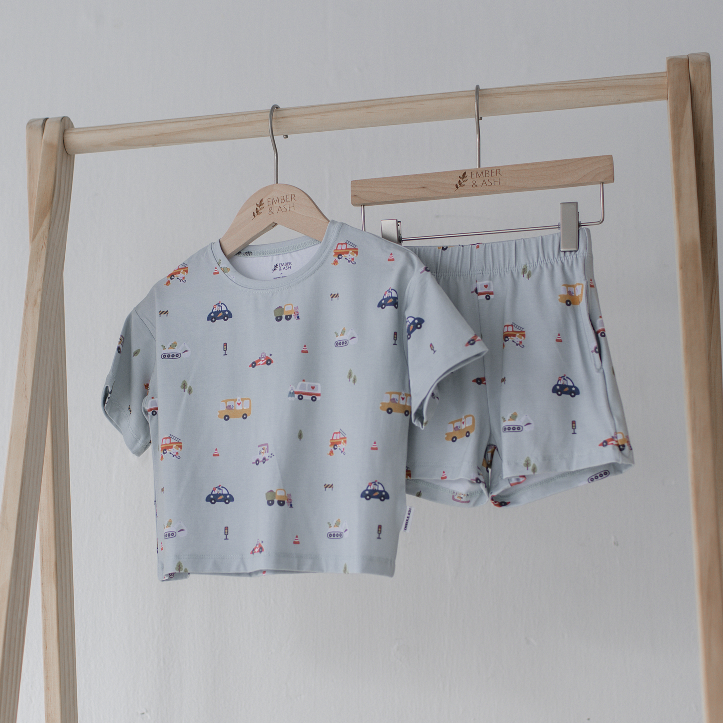 Oversized Tee & Shorts Set