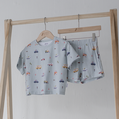 Oversized Tee & Shorts Set