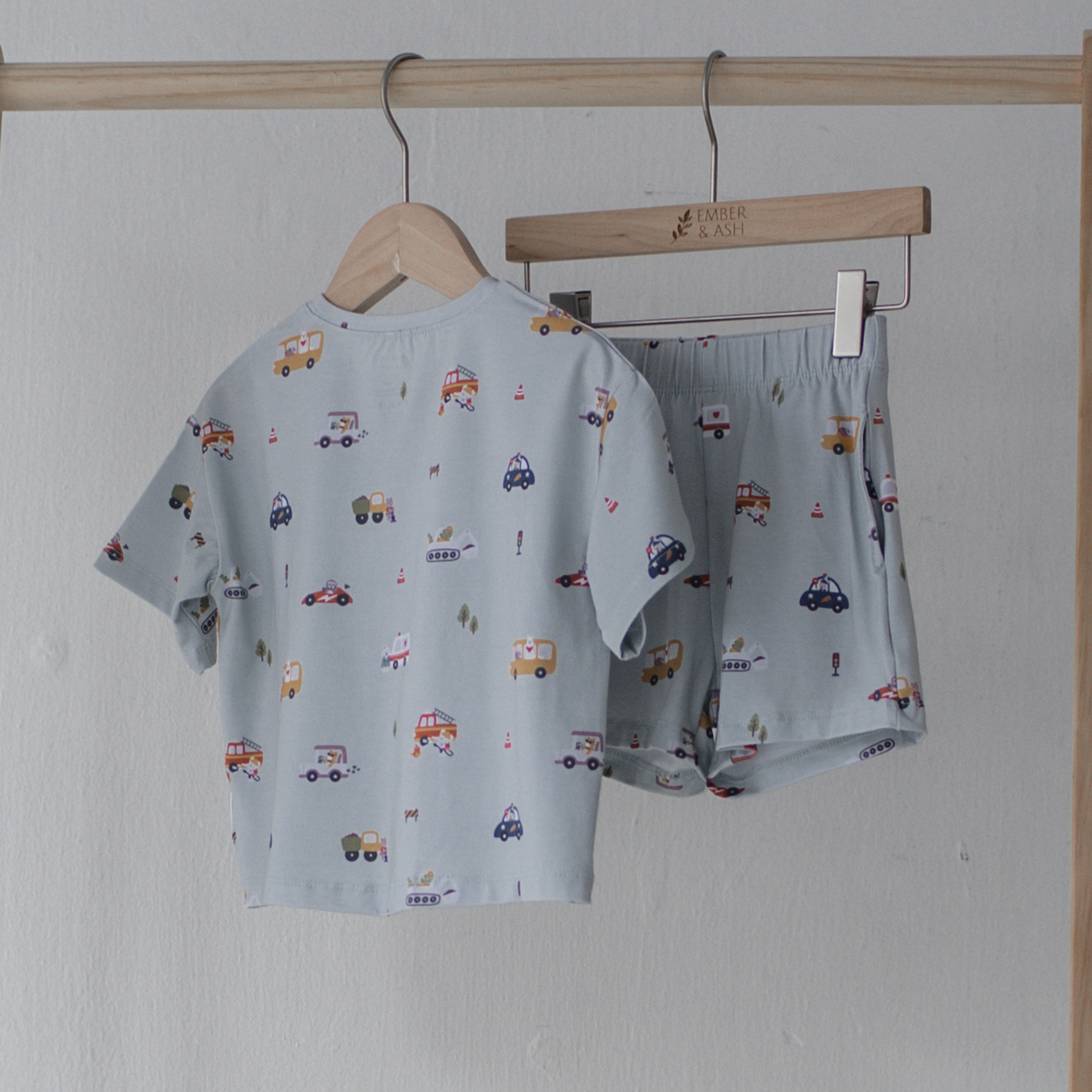 Oversized Tee & Shorts Set