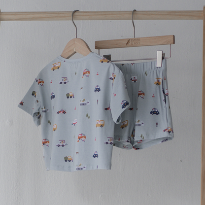 Oversized Tee & Shorts Set