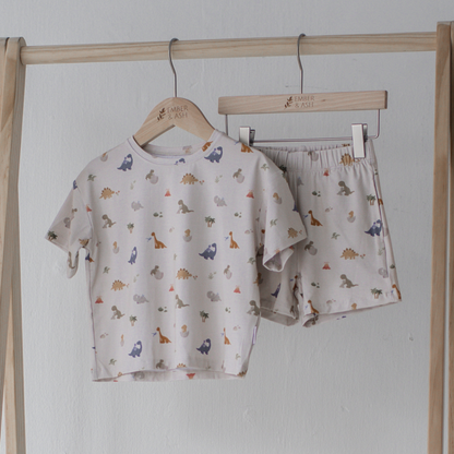 Oversized Tee & Shorts Set