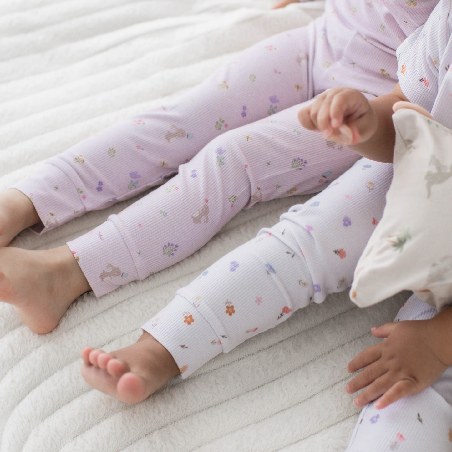 Short Sleeve PJ Set - Hoppy Days