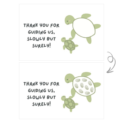 [Free Printables] Teacher's Day DIY Fingerprint Cards
