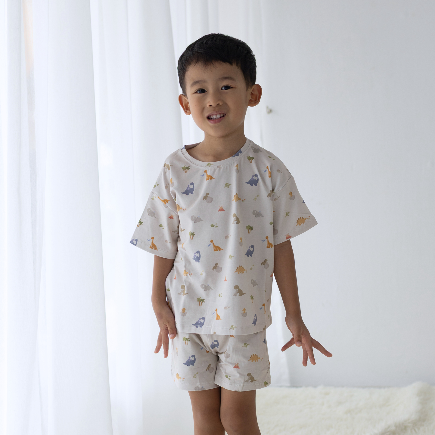 Oversized Tee & Shorts Set