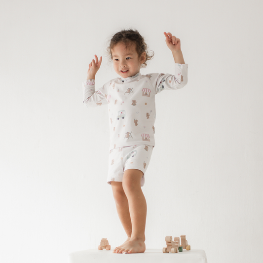 Long Sleeve Two-Piece - Summer Adventures