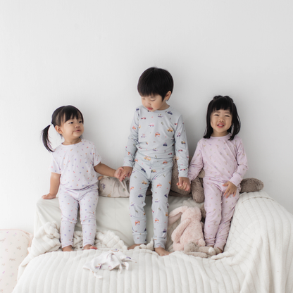 Short Sleeve PJ Set - Hoppy Days