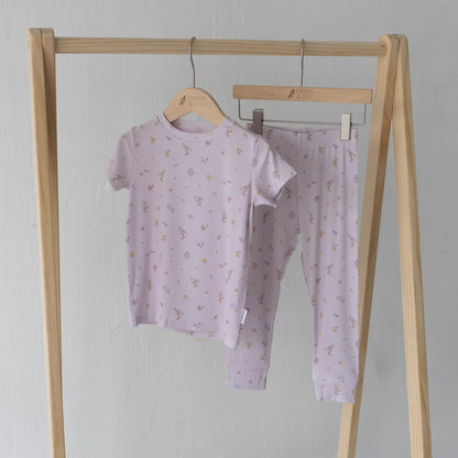 Short Sleeve PJ Set - Hoppy Days