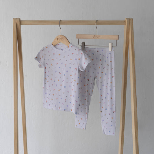 Short Sleeve PJ Set - Little Blooms