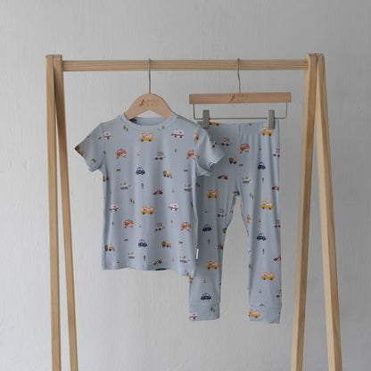 Short Sleeve PJ Set - Wonder Wheels