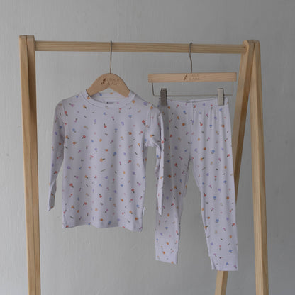 Long Sleeve PJ Set - Little Blooms
