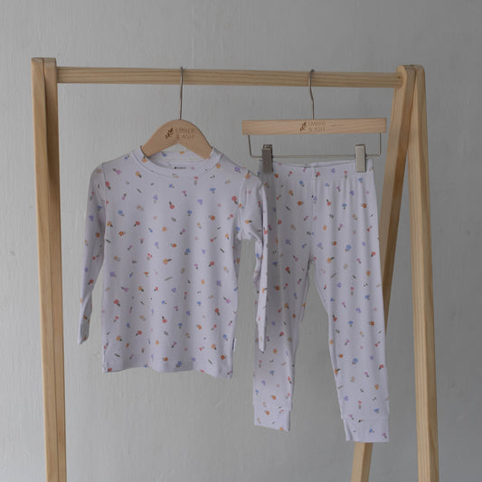 Long Sleeve PJ Set - Little Blooms
